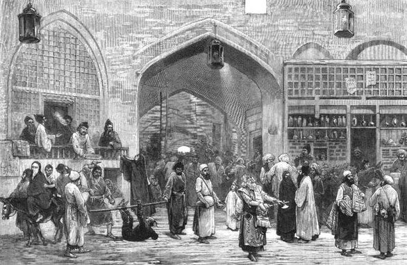 Historic bazaar and gold trading heritage