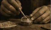 Traditional gold craftsmanship