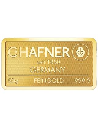 C.Hafner 50g Minted Gold Bar