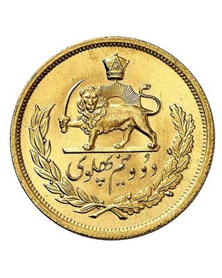 Two and a Half Pahlavi Gold Coin